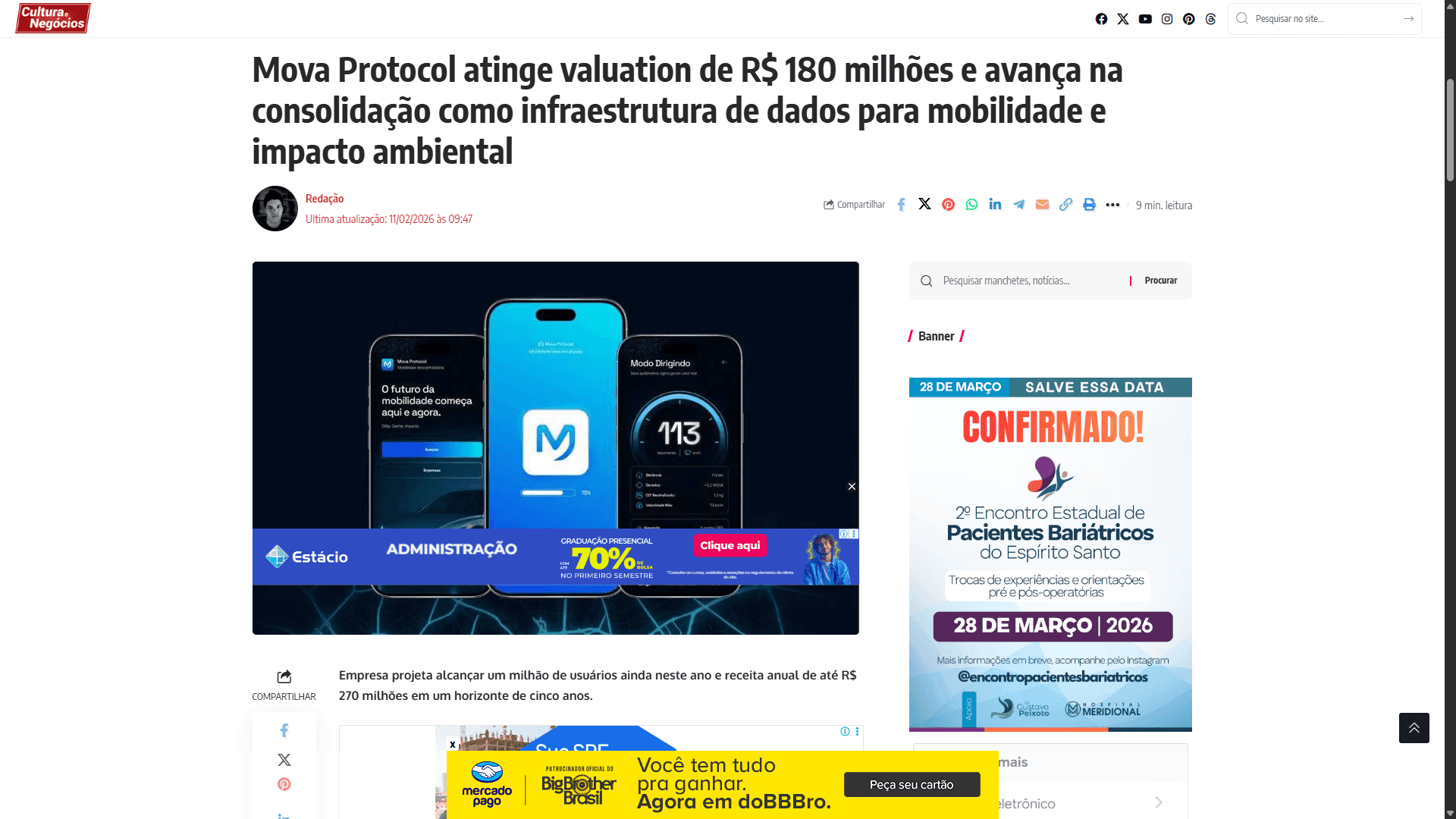 Mova no Cultura e Negócios