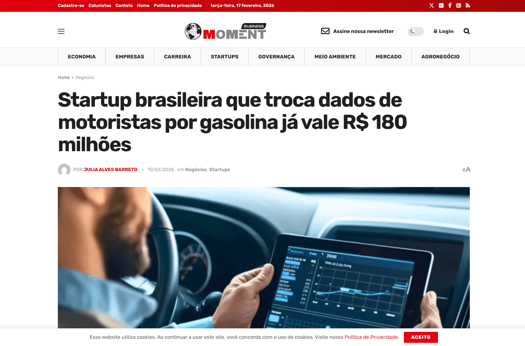 Mova no Business Moment