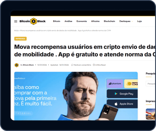 Mova no Bitcoin Block
