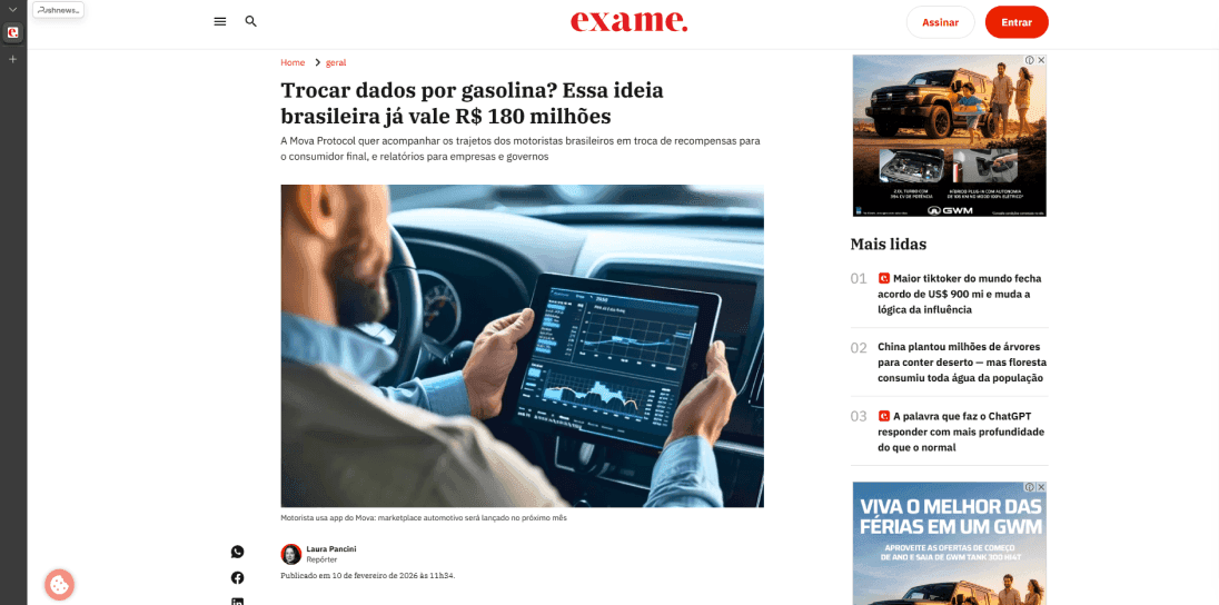 Mova no Exame